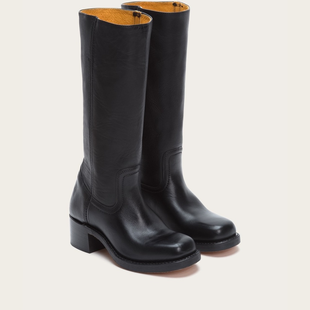 Frye Campus 14L Black Boots